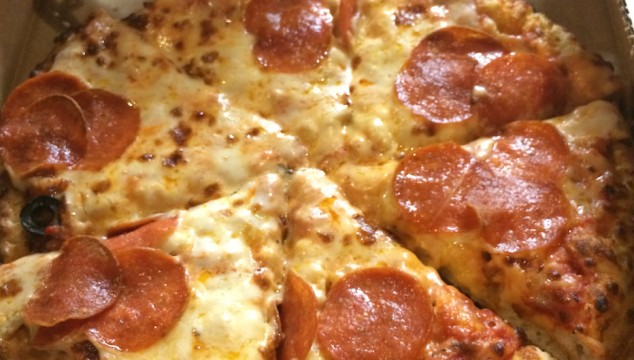 Cream cheese pizza – it’s a Midwest thing.